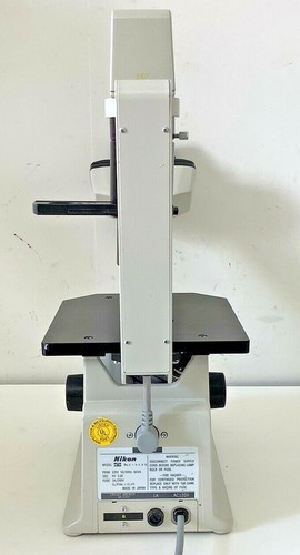Nikon Model TMS Inverted Phase Contrast Binocular Microscope w/ 4 Objectives - Bild 11 von 12