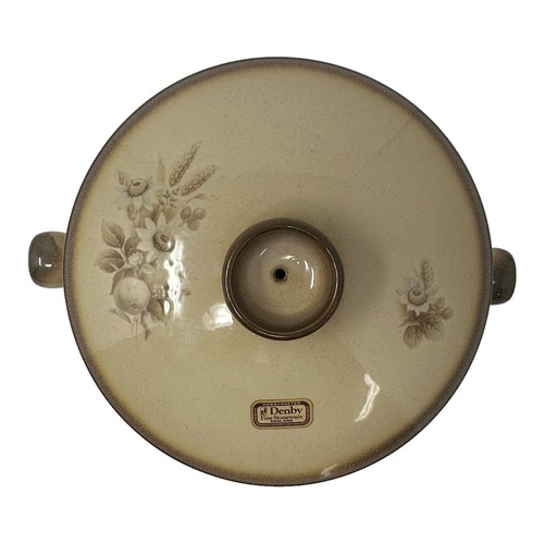 Denby Memories 4 Pc Round 1.75 & 3 qt Covered Round Casserole Baking Lidded Dish - Picture 3 of 12