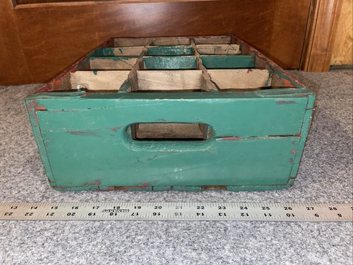 Vintage Wooden Soda Crate Siegler Bottling Co. Dayton Ohio Wood Box - Picture 5 of 6