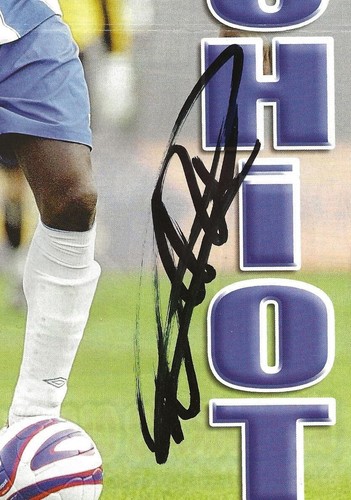 MARIO MELCHIOT WIGAN ATLÉTICO FC 2007-10 PAÍSES BAJOS INT ORIGINAL AUTÓGRAFO FOTO - Imagen 2 de 2