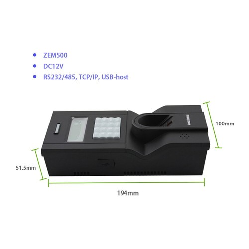 ZKSoftware F8 Fingerprint Time Clock And Access Controller System With TCP/IP - Picture 2 of 13