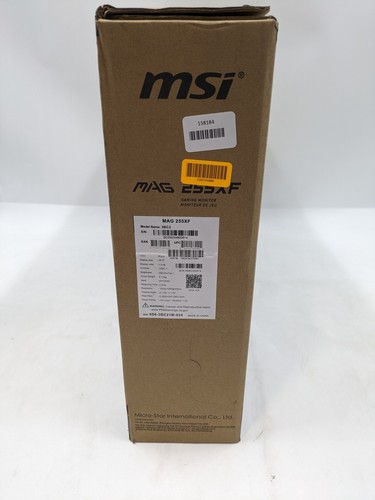 MSI 3BC2 24.5" 1920 x 1080 Gaming Monitor 300 Hz 0.5 ms IPS, MAG255XF - Picture 2 of 8