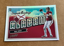 2021 Panini Prestige # SG-4 Mac Jones Rookie Seasons Greetings Alabama Tide