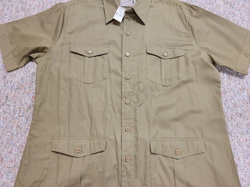 Vintage Fieldmaster Shirt Mens XL Green Button Down Utility Outdoors Cruiser - Picture 3 of 17