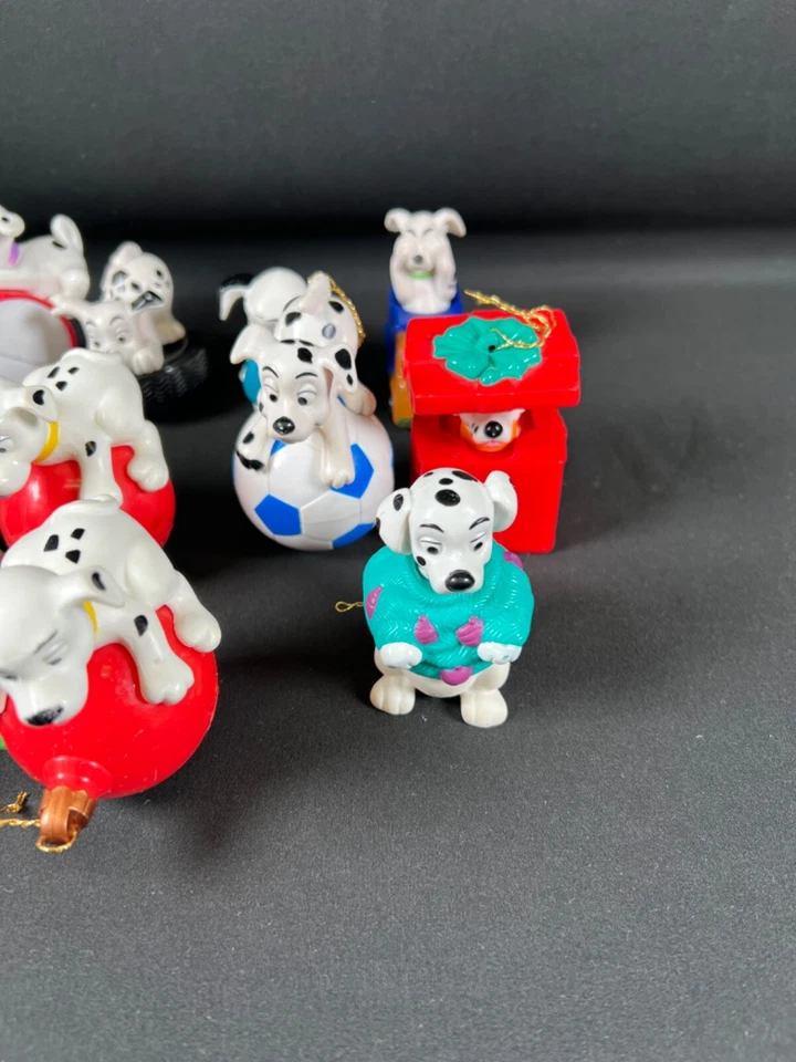 Lot Of 14 Various Disney 101 Dalmatians Ornaments Christmas home decor rare Vntg - Image 3 of 4