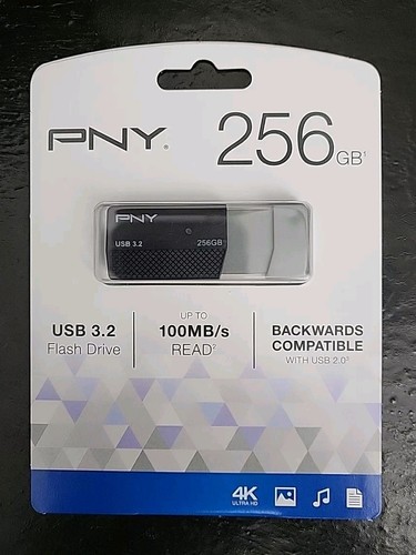 PNY 256GB USB 3.2 Flash Drive (P-FD256ELEDGE-GE)