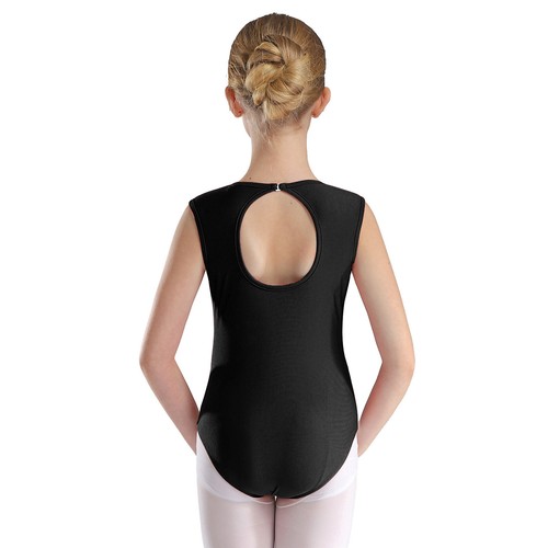 Kids Girls Jumpsuit Sleevelss Bodysuit Skinny Leotard Bodycon Activewear Tight - Picture 25 of 79