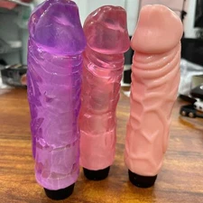 Realistic G Spot Dildo Vibrator Thick Big Dildo Massager Anal Stimulator Sex Toy