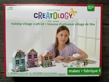 Creatology Christmas Craft Kits Holiday Village Craft Kit  NEW