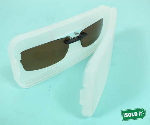 Custom Fit Polarized CLIP-ON Sunglasses For Oakley JUNKYARD-II OX1097 55x18 1097 - Picture 7 of 14
