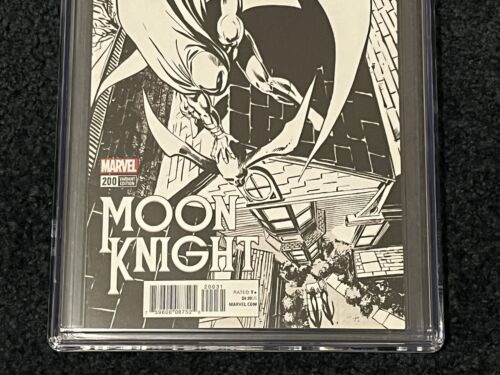 MOON RITTER # 200 SIENKIEWICSZ 1:1000 SKIZZE MARVEL VARIANTE EDITION CGC 9.4 - Bild 3 von 4