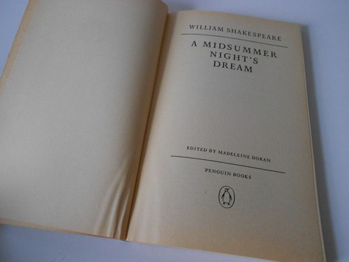 A Midsummer Night's Dream Vintage Paperback Pelican Shakespeare - Picture 5 of 12