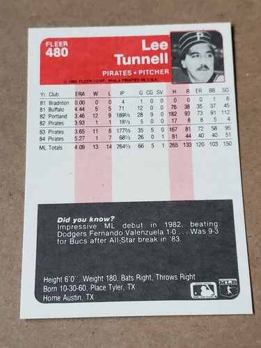 1985 FLEER BASEBALL TRADING CARDS YOU PICK MULTI DISCOUNT UPDATE 3/25/22 - Picture 201 of 273
