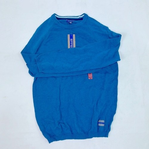 Effekt Kinder Sweatshirt Jungen Sweat Rundhals Langarm Gr. M blau #1163  - Bild 1 von 7
