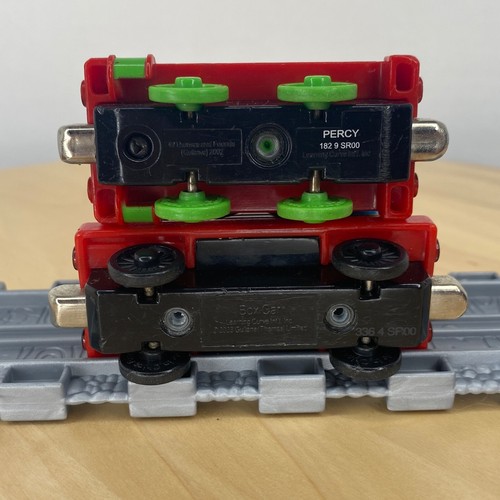 Learning Curve Thomas the Tank Engine Take Along Engine Percy with a Box Car - Picture 12 of 12