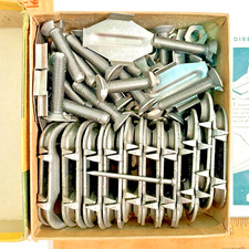 Flexco 1 1/2 HD Belt Fasteners for belts 7/16" to 11/16" thick (10 sets)