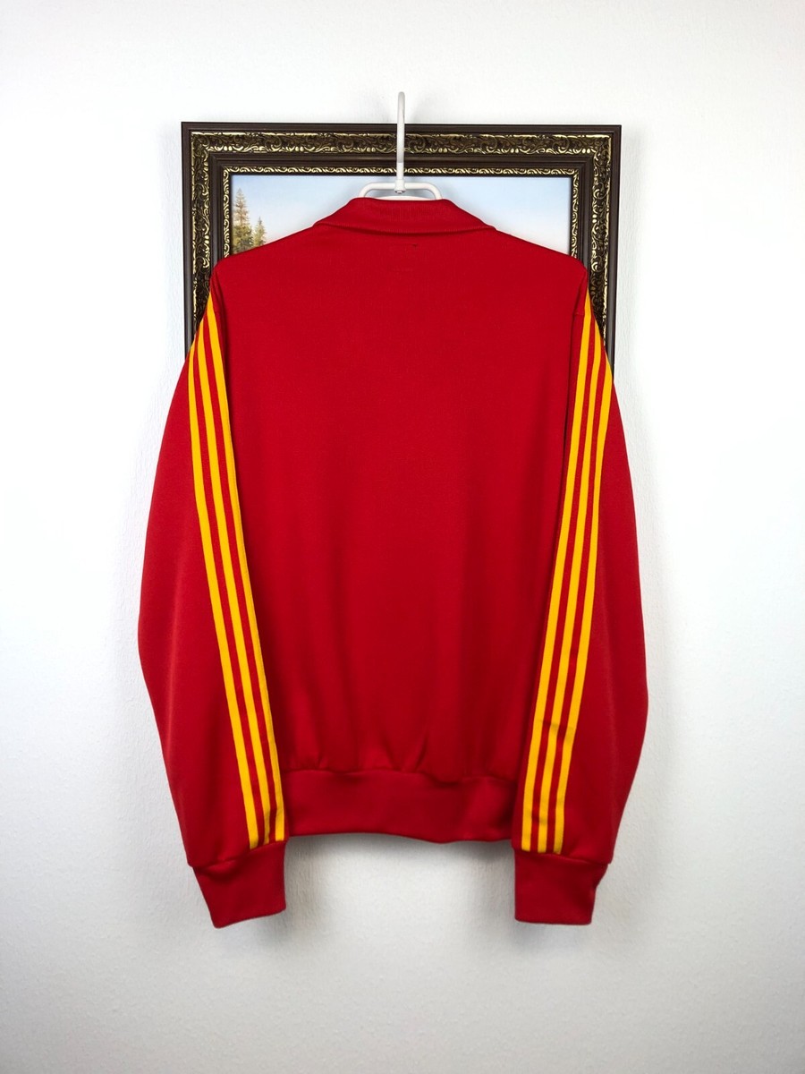 1993_5 adidas トラックジャケット スペイン FIFAワールドカップ アディダス スペイン代表 1996 ウーブン トラックジャケット