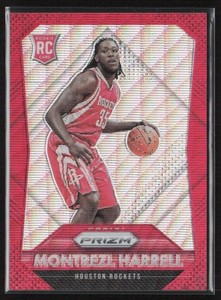 2015-16 Panini Prizm Ruby Wave /350 Montrezl Harrell #331 Rookie Rockets