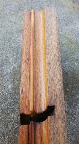 Vintage Pre-owend Bead Wooden Moulding Plane 1/2" Bead Plane by G Davis - Picture 4 of 18