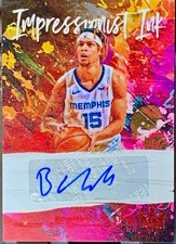2020-21 Court Kings Impressionist Ink Ruby #20 Brandon Clarke Auto 46/49 - NM-MT