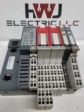 Allen Bradley 1734-AENTR  W/4 Modules 1734-IBS8, OBS8, OW4, IB8 Modules