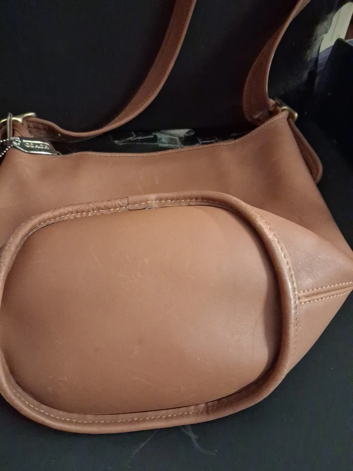Bolso de hombro vintage Coach 9953 de cuero hecho en EE. UU. Foto 4 de 4