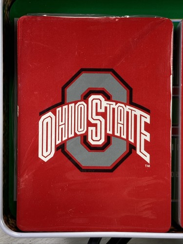 Vintage OSU Ohio State Buckeyes Spielkarten Collegiate lizenziert 2er Pack mit Dose - Bild 2 von 6