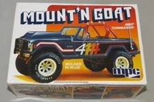 MPC 1/25 SCALE  "MOUNT'N GOAT" JEEP COMMANDO RETRO Deluxe Model Kit (Sealed)