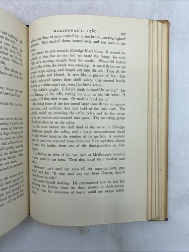 Drums Along The Mohawk by Walter D. Edmonds (1936 Hardcover) 6th Printing - Picture 10 of 16