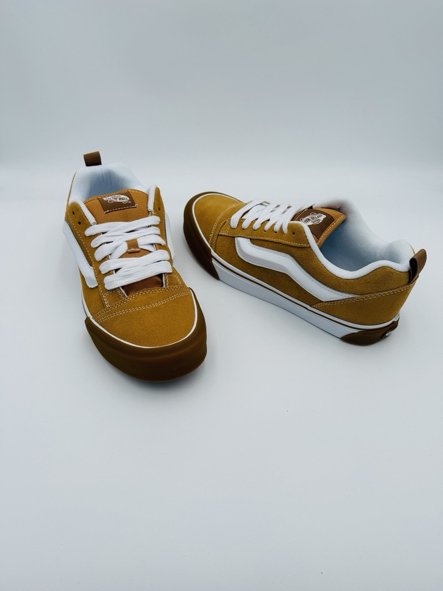 Vans Knu Skool Gum Bumper Honey Yellow VN0009QCBLS | eBay