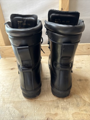 S00625 GTX Gore-Tex Black Army Vibram Sole Military Boots 8M Good Used Condition - Picture 5 of 16