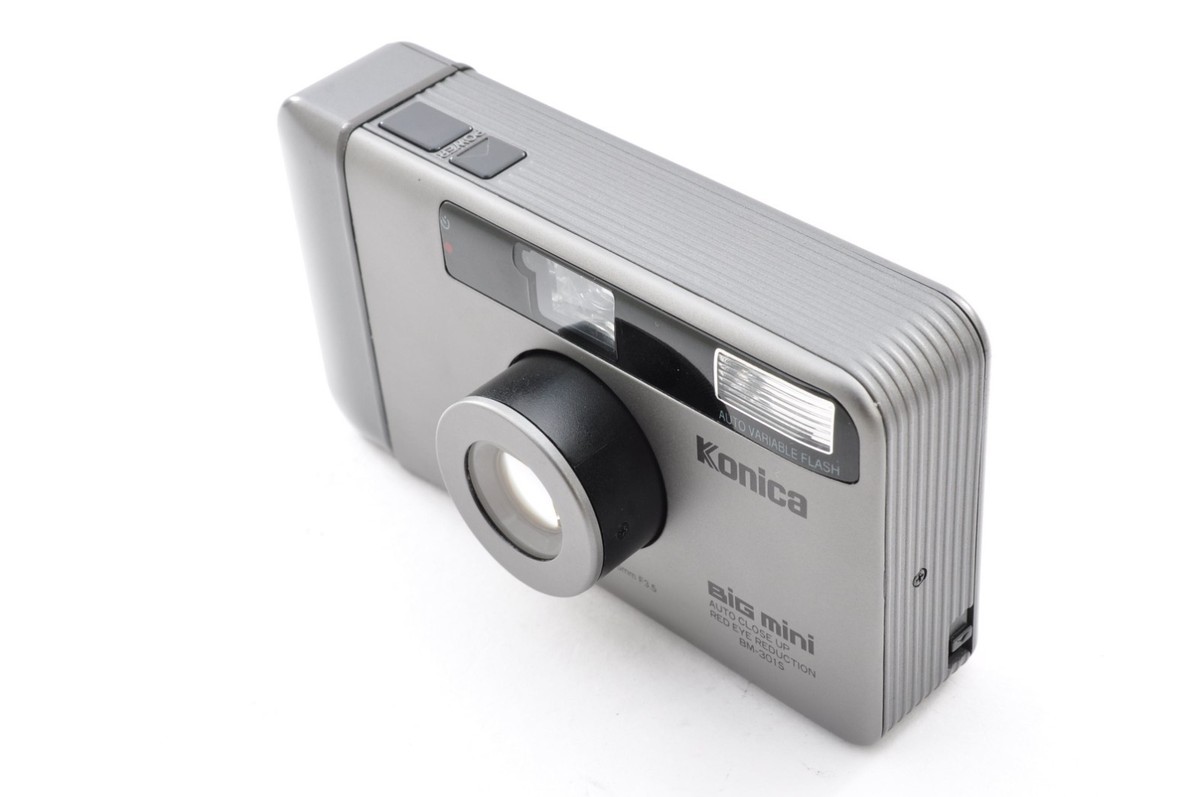 #455■動作品■ Konica BIG mini BM-301s All Works [MINT] Konica Big Mini BM-301S 35mm Point & Shoot