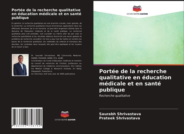 PortéE De La Recherche Qualitative En éDucation MéDicale Et En Santé Publique Pr-image