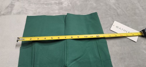 Athleta M MEDIUM Veridian Green Salutation Stash High Rise Tight Leggings Neu mit Etikett - Bild 8 von 8