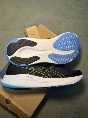 Zapatillas deportivas para correr ASICS Gel-Pulse 15 negras para hombre talla 13-NUEVAS - Imagen 4 de 7