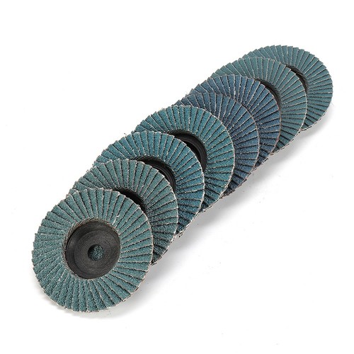 8Pcs 3 Inch-Flat Flap Discs 75mm Grinding Wheels Wood Cutting For Angle Grinder - Picture 11 of 20