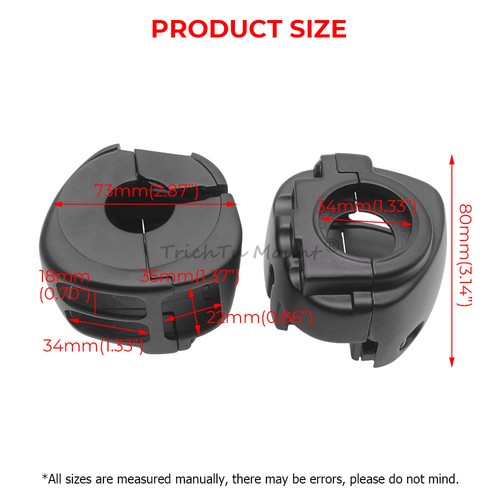 Black Switch Housing Cover Fits For Harley Dyna Street Bob FXDB/I 2012-2017 New - Picture 8 of 17