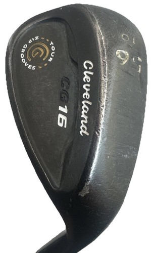 Cleveland CG16 Black 56°10 Sand Wedge Tour Zip Grooves Wedge Flex Steel Shaft RH - Picture 1 of 6