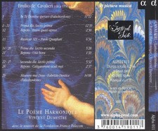 LE POÈME HARMONIQUE EMILIO DE' CAVALIERI: LAMENTATIONS NEW CD