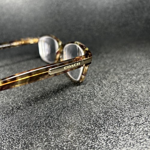 Coach HC6065 5287 Eyeglasses Confetti Light Brown 51-17 135 Authentic - Picture 12 of 22