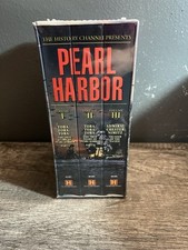 Pearl Harbor History Channel Documentary 3 VHS Set SEALED in Original Packaging
