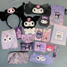 Kuromi Set - Headband, Pouch, Patch, Case, Towel