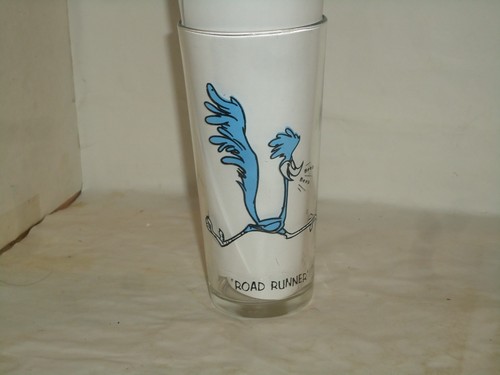 Vintage Trinkgläser, Looney Tunes Road Runner, Pepsi 1973