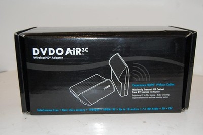 DVDO Air3C Wireless HD Adapter 1080p60 60GHz 10 Meters 7.1 HD Audio Air 3C
