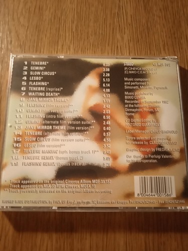 The Goblin - Tenebre , OST Filmmusik - Bild 2 von 2
