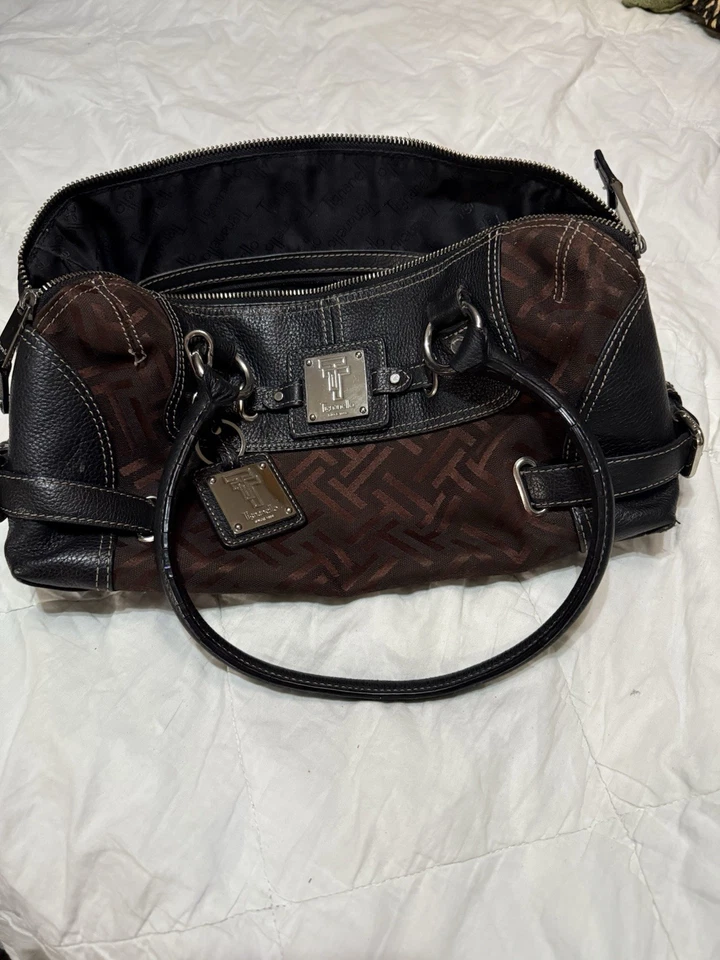 Cartera/bolso de hombro marrón para mujer Tignanello SKU 5058 Foto 2 de 4