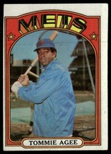1972 Topps Tommie Agee New York Mets #245