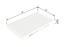 Bosch Filter, Innenraumluft für ALFA ROMEO  passend für FIAT LANCIA