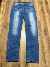 L B Jeans, Women's Size 12, Blue, Denim, Boyfriend, Medium Wash