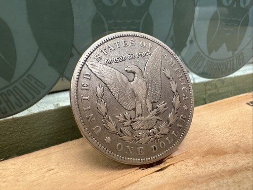 1893 CC Morgan Silber Dollar 1 $ Carson City Münze - Bild 5 von 6